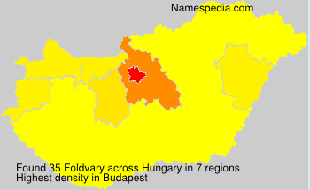 Surname Foldvary in Hungary Surname Foldvary in Hungary
