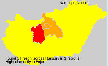 Surname Freschl in Hungary Surname Freschl in Hungary