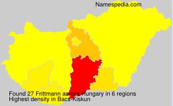 Surname Frittmann in Hungary Surname Frittmann in Hungary