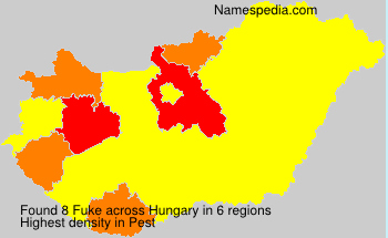 Surname Fuke in Hungary Surname Fuke in Hungary