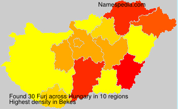 Surname Furj in Hungary Surname Furj in Hungary