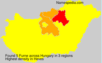 Surname Furne in Hungary Surname Furne in Hungary