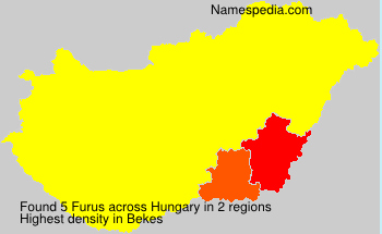 Surname Furus in Hungary Surname Furus in Hungary