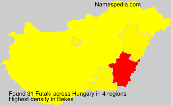 Surname Futaki in Hungary Surname Futaki in Hungary