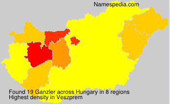 Surname Ganzler in Hungary Surname Ganzler in Hungary