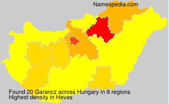Surname Garancz in Hungary Surname Garancz in Hungary