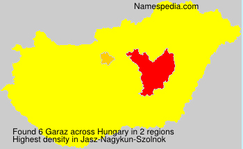 Surname Garaz in Hungary Surname Garaz in Hungary