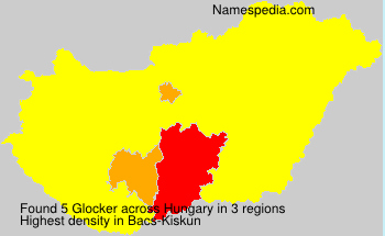 Surname Glocker in Hungary Surname Glocker in Hungary