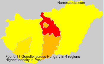 Surname Godollei in Hungary