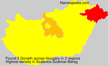 Surname Goneth in Hungary Surname Goneth in Hungary