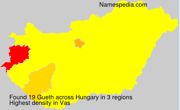 Surname Gueth in Hungary Surname Gueth in Hungary