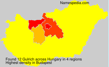 Surname Gulrich in Hungary Surname Gulrich in Hungary