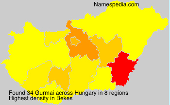 Surname Gurmai in Hungary Surname Gurmai in Hungary