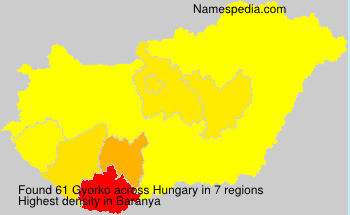 Surname Gyorko in Hungary Surname Gyorko in Hungary