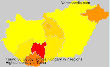 Surname Gyugyi in Hungary Surname Gyugyi in Hungary