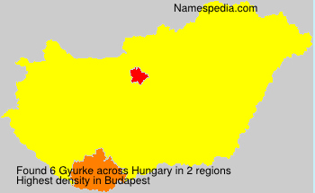 Surname Gyurke in Hungary Surname Gyurke in Hungary