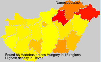 Surname Hadobas in Hungary Surname Hadobas in Hungary
