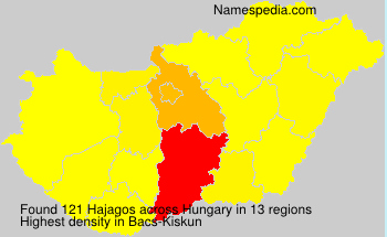 Surname Hajagos in Hungary Surname Hajagos in Hungary