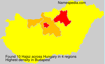 Surname Hajsz in Hungary Surname Hajsz in Hungary