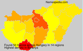 Surname Harcos in Hungary Surname Harcos in Hungary