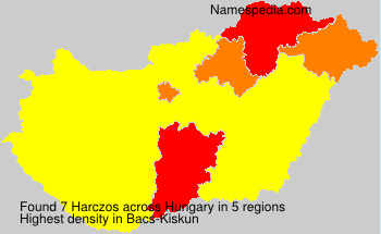Surname Harczos in Hungary Surname Harczos in Hungary
