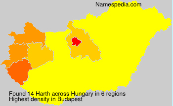 Surname Harth in Hungary Surname Harth in Hungary