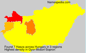 Surname Hasza in Hungary Surname Hasza in Hungary