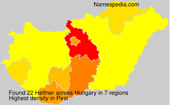 Surname Heffner in Hungary Surname Heffner in Hungary
