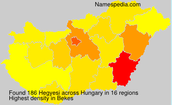 Surname Hegyesi in Hungary Surname Hegyesi in Hungary