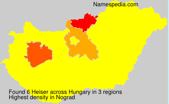 Surname Heiser in Hungary Surname Heiser in Hungary