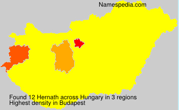 Surname Hernath in Hungary Surname Hernath in Hungary