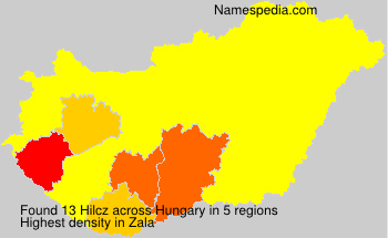 Surname Hilcz in Hungary Surname Hilcz in Hungary