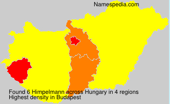 Surname Himpelmann in Hungary Surname Himpelmann in Hungary
