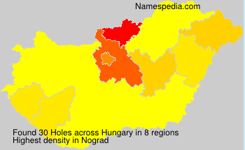 Surname Holes in Hungary Surname Holes in Hungary