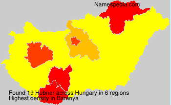 Surname Hubner in Hungary Surname Hubner in Hungary