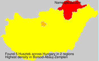 Surname Husztek in Hungary Surname Husztek in Hungary