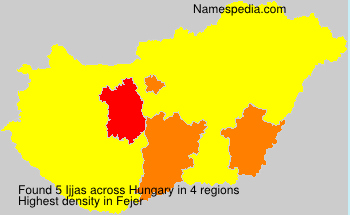 Surname Ijjas in Hungary Surname Ijjas in Hungary