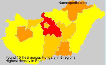 Surname Illesi in Hungary Surname Illesi in Hungary