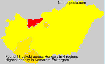 Surname Jakobi in Hungary Surname Jakobi in Hungary