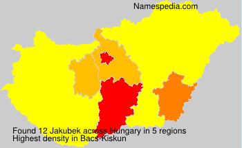 Surname Jakubek in Hungary Surname Jakubek in Hungary