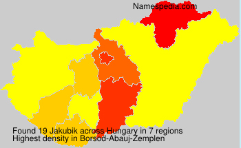 Surname Jakubik in Hungary Surname Jakubik in Hungary