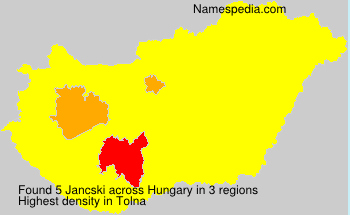 Surname Jancski in Hungary Surname Jancski in Hungary