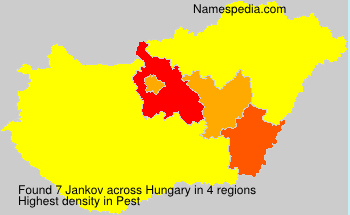 Surname Jankov in Hungary Surname Jankov in Hungary