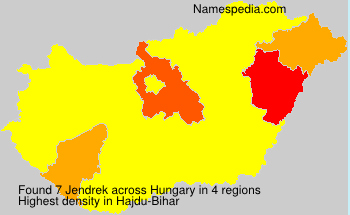 Surname Jendrek in Hungary Surname Jendrek in Hungary