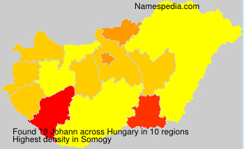 Surname Johann in Hungary Surname Johann in Hungary