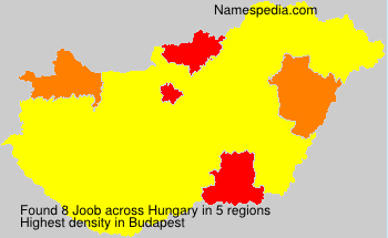 Surname Joob in Hungary Surname Joob in Hungary