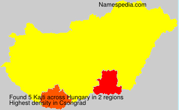 Surname Kajti in Hungary Surname Kajti in Hungary