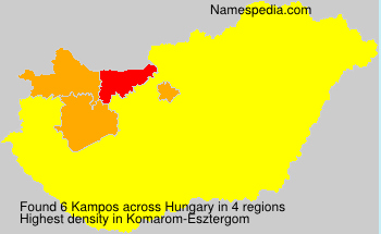 Surname Kampos in Hungary Surname Kampos in Hungary