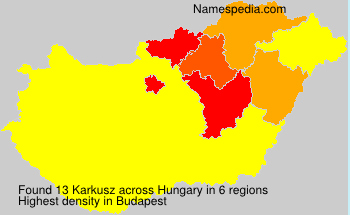 Surname Karkusz in Hungary Surname Karkusz in Hungary