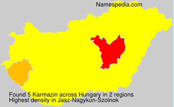 Surname Karmazin in Hungary Surname Karmazin in Hungary